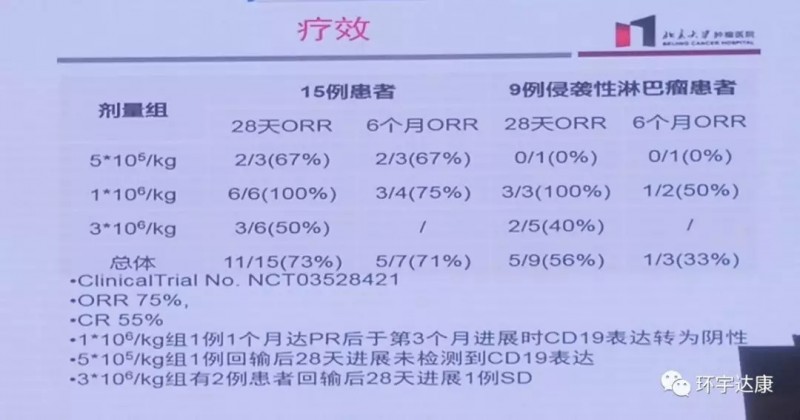 北京大学肿瘤医院朱军教授带来的临床数据