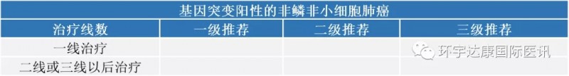 基因突变阳性的非鳞非小细胞肺癌免疫治疗指南