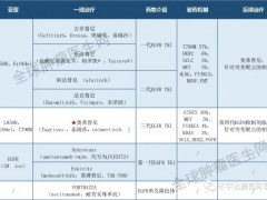 非小细胞肺癌EGFR基因突变靶向药物有哪些,全球非小细胞肺癌EGFR新药研发进展一览