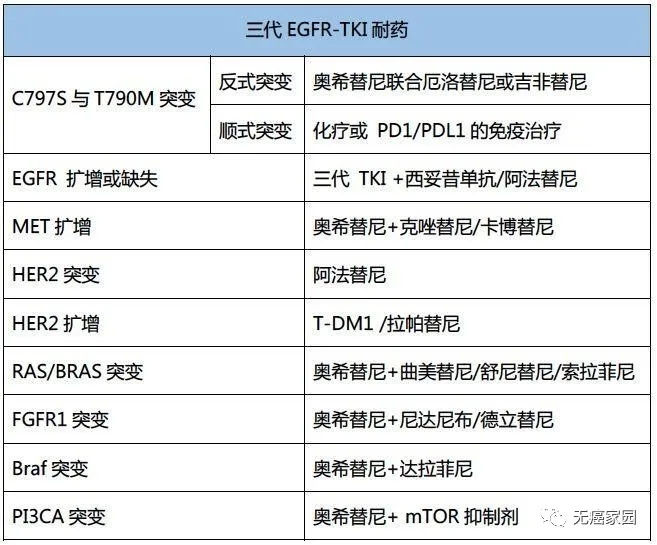 三代EGFR-TKI耐药后用什么药