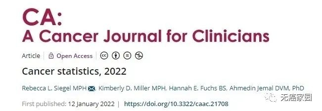 CA：A Cancer Journal for Clinicians杂志