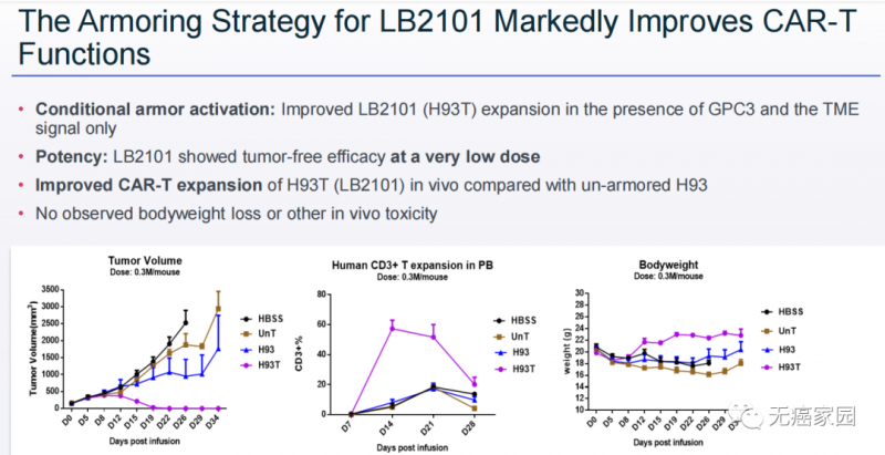 CAR-T疗法LB2101治疗数据