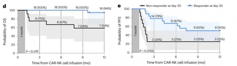 CAR-NK疗法治疗数据